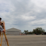 Surveying Class Collaborates in Real-time Project at Airport