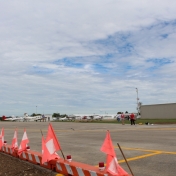 Surveying Class Collaborates in Real-time Project at Airport