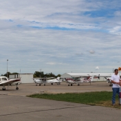 Surveying Class Collaborates in Real-time Project at Airport