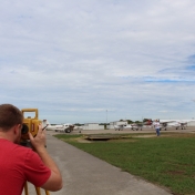 Surveying Class Collaborates in Real-time Project at Airport